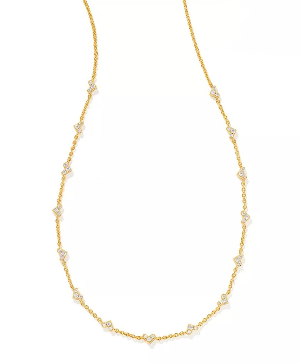 Kendra Scott Haven Pavé Heart Necklace - NWOT